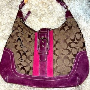 Coach shoulder authentic bag